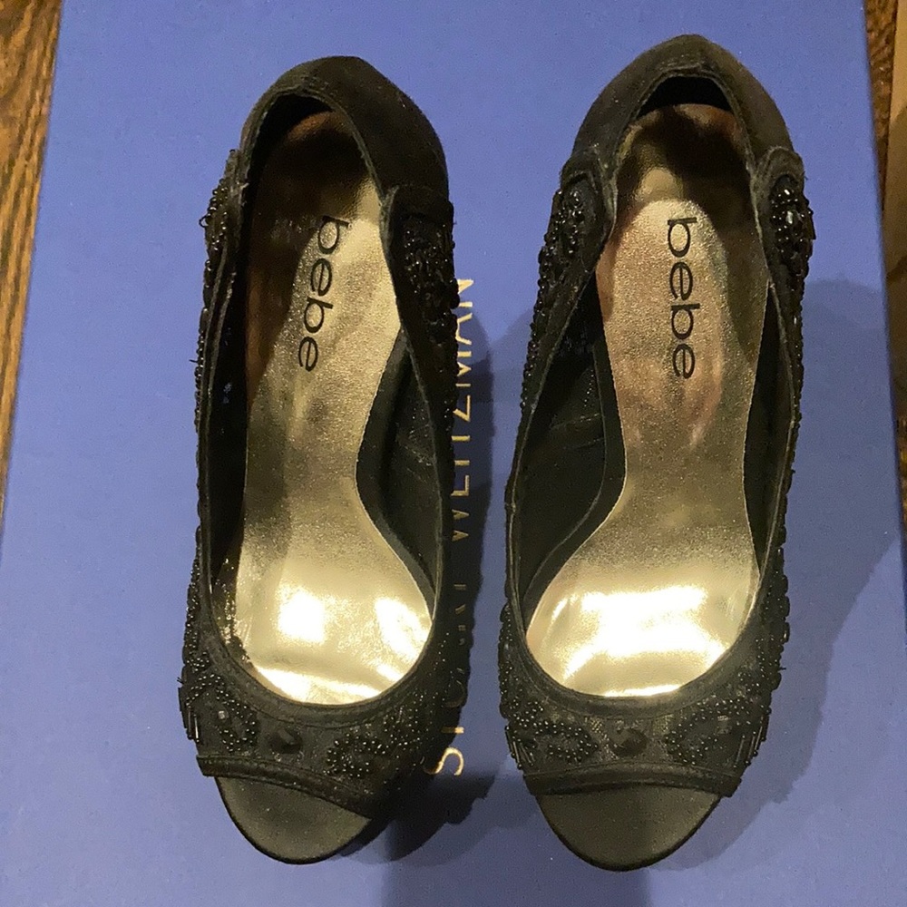 Black with 4.5”high heel brand new shoe